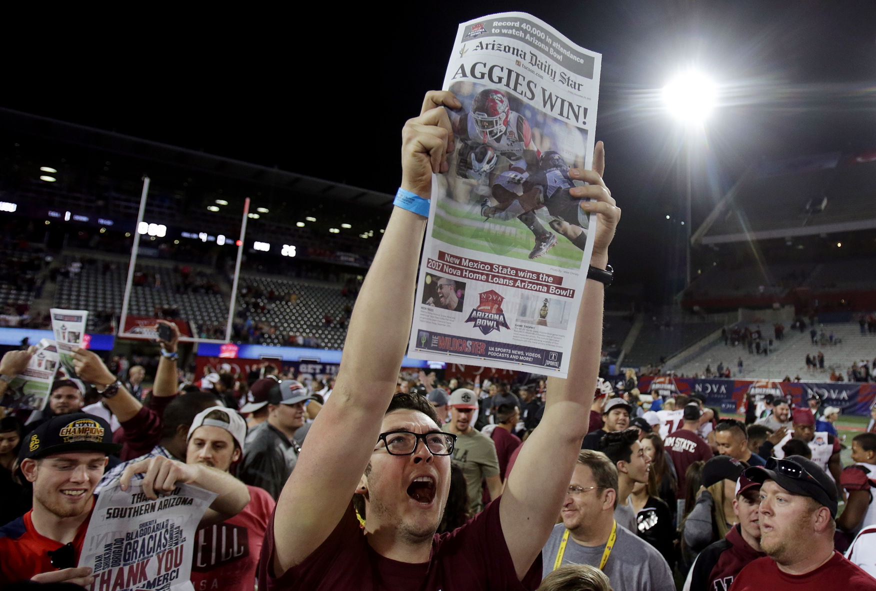 New Mexico State 26, Utah State 20
